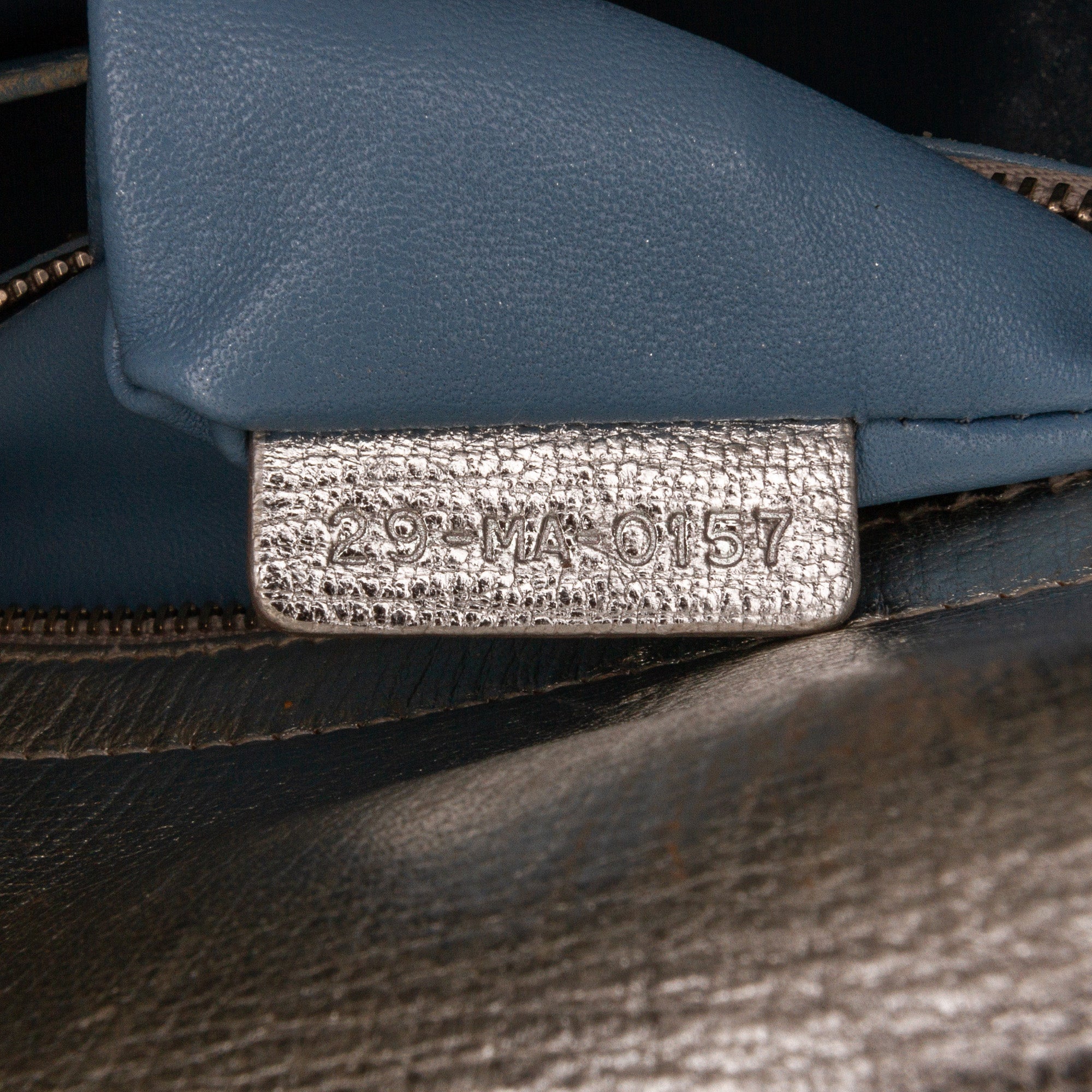 Small Metallic Grained Calfskin Cannage My ABCDior Lady Dior