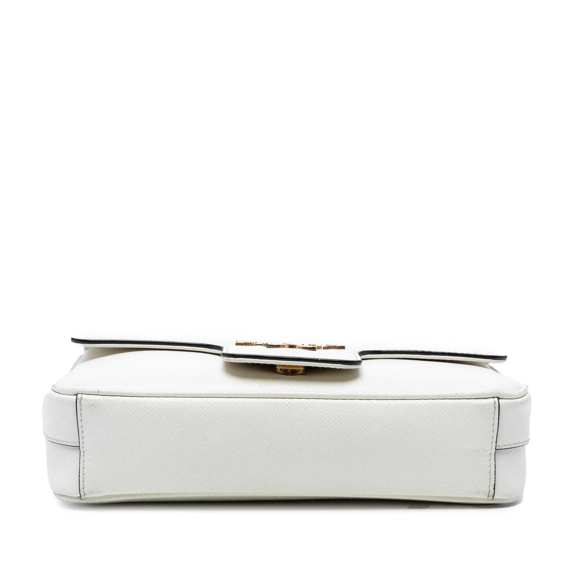 Saffiano Pattina Chain Crossbody