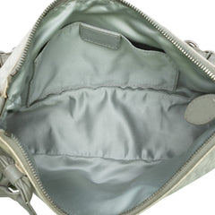 Oblique Coated Canvas Romantique Shoulder Bag