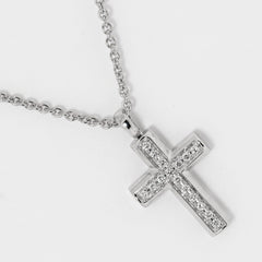 Bulgari Latin Cross Necklace