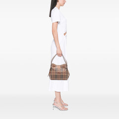 Small Haymarket Check Coated Canvas Canterbury Tote