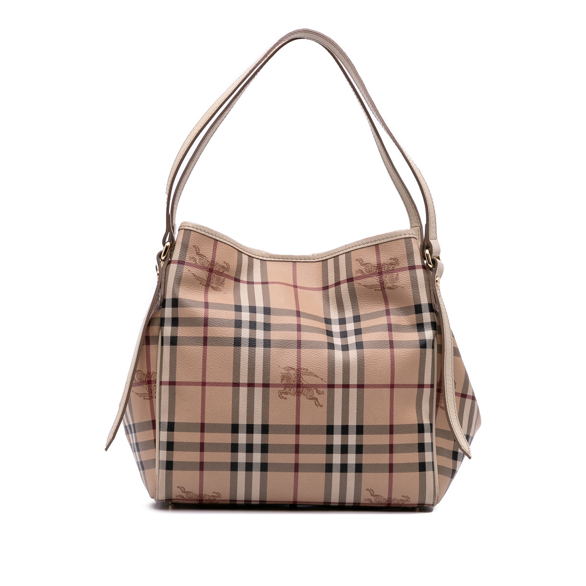 Small Haymarket Check Coated Canvas Canterbury Tote