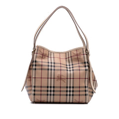 Small Haymarket Check Coated Canvas Canterbury Tote