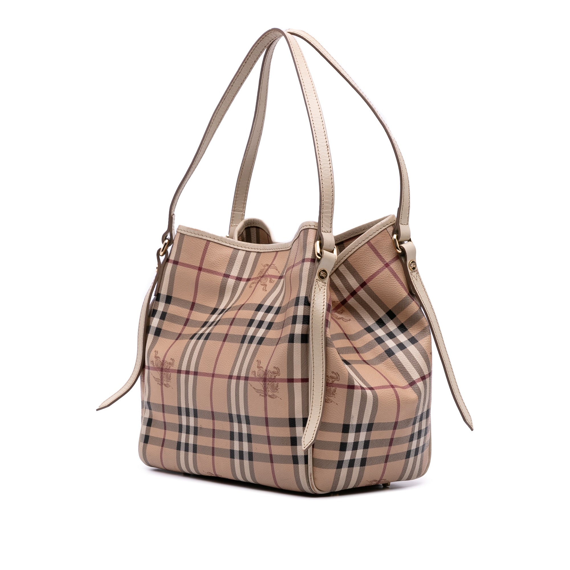 Small Haymarket Check Coated Canvas Canterbury Tote