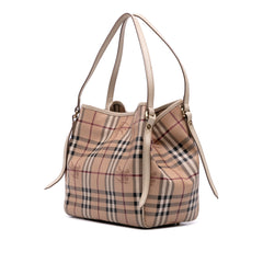 Small Haymarket Check Coated Canvas Canterbury Tote