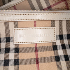 Small Haymarket Check Coated Canvas Canterbury Tote
