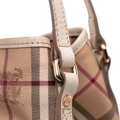 Small Haymarket Check Coated Canvas Canterbury Tote
