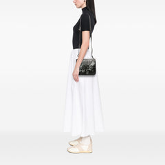 Undercover Smooth Calfskin Rose Print VSling Crossbody