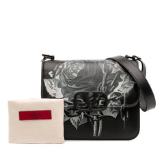 Undercover Smooth Calfskin Rose Print VSling Crossbody