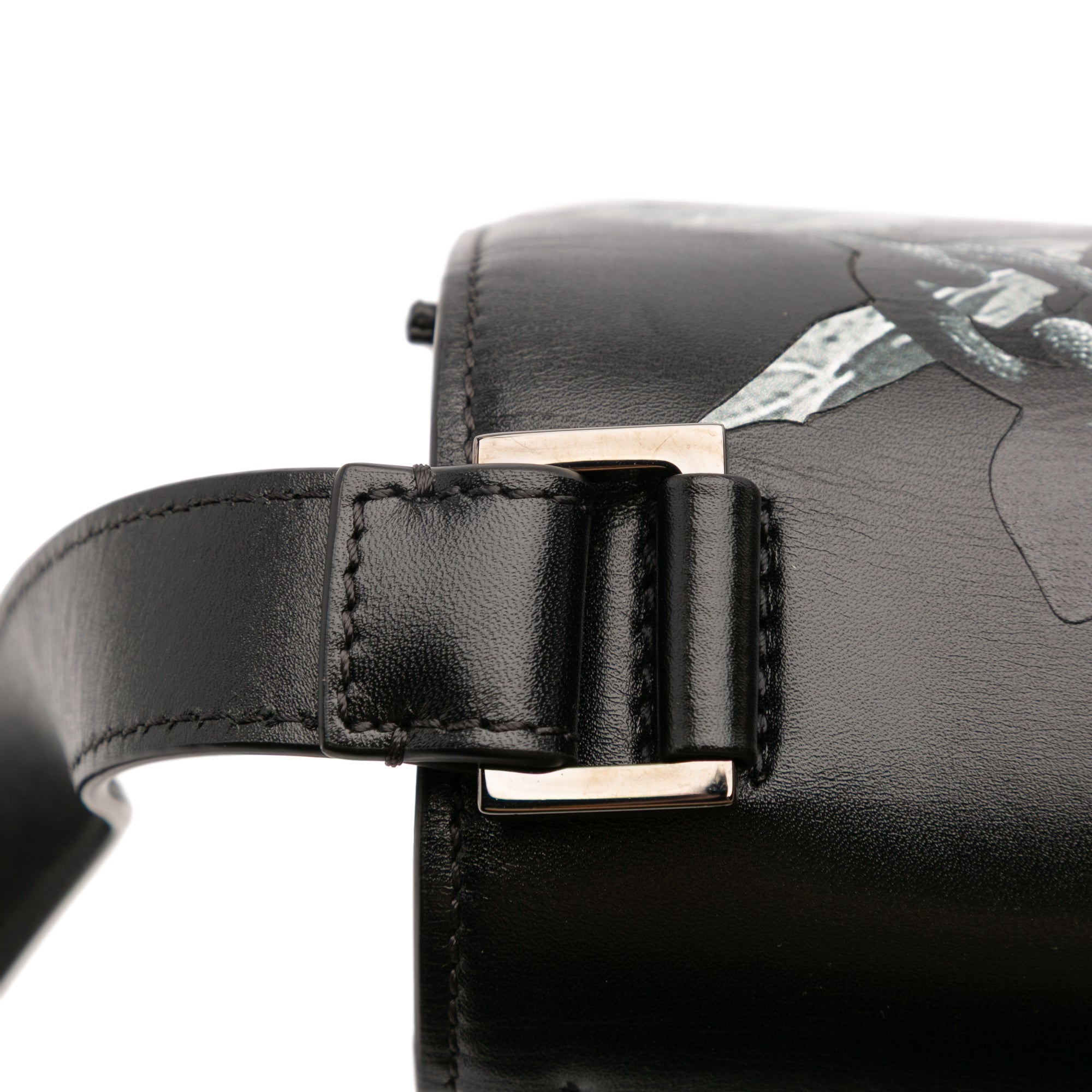 Undercover Smooth Calfskin Rose Print VSling Crossbody
