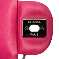 Mini Square Classic Patent Single Flap