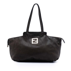 Medium FF Nubuck Chains Tote