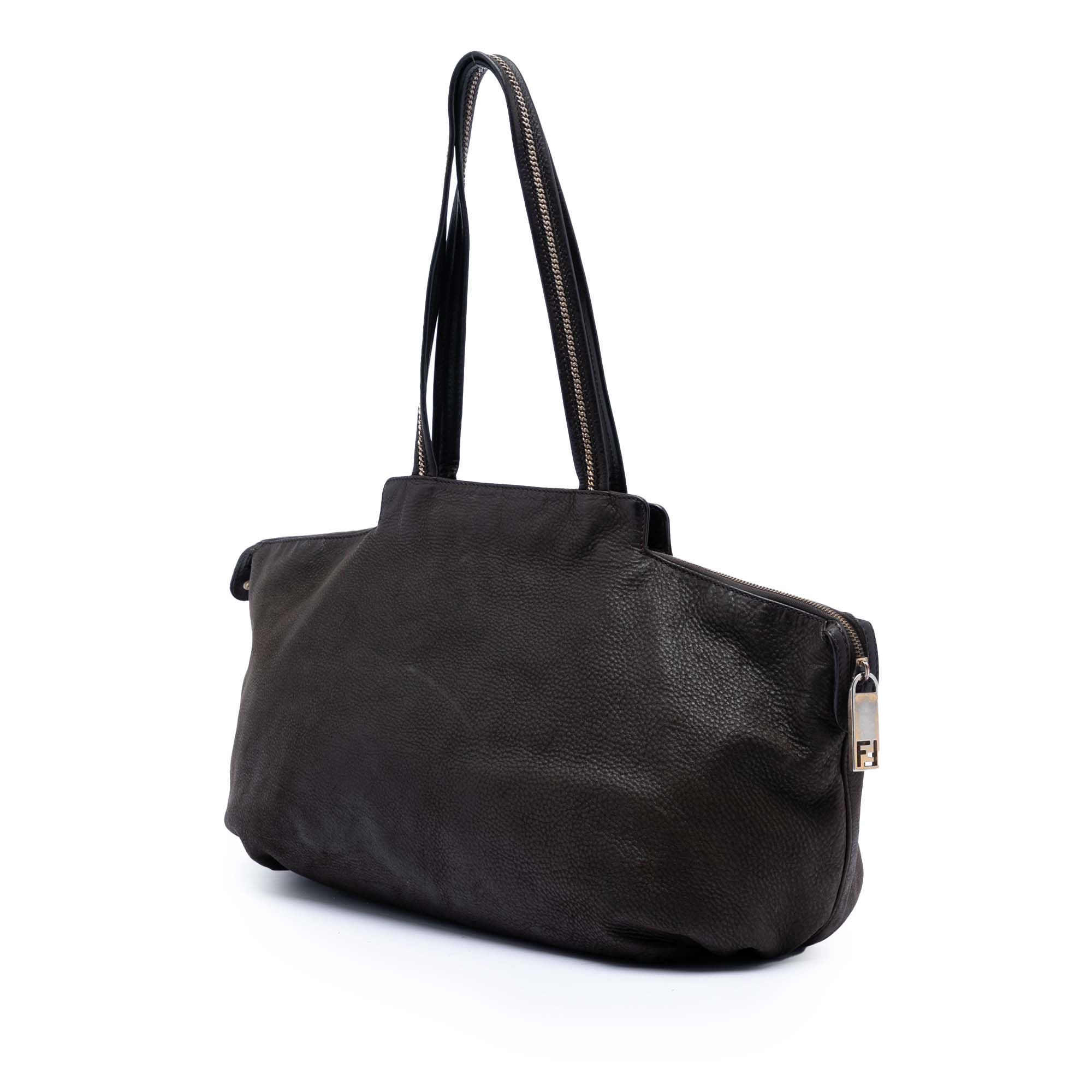 Medium FF Nubuck Chains Tote