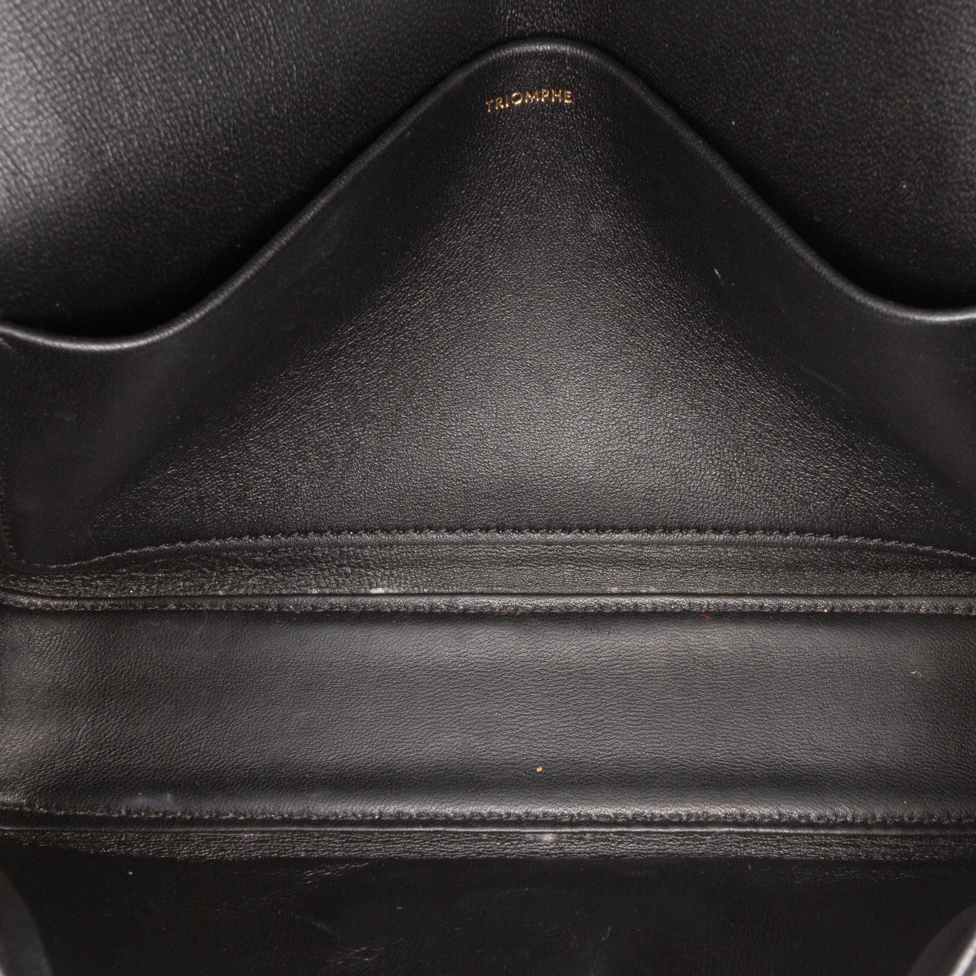 Shiny Calfskin Claude Shoulder Bag
