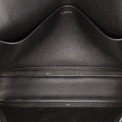 Shiny Calfskin Claude Shoulder Bag