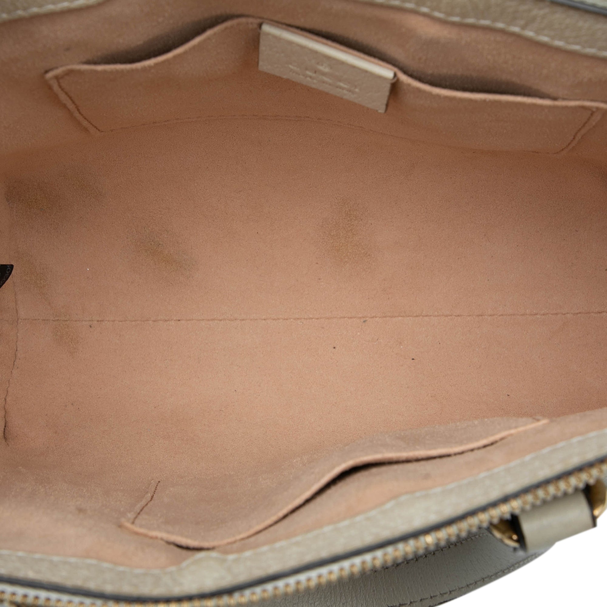 Small Leather Ophidia Satchel