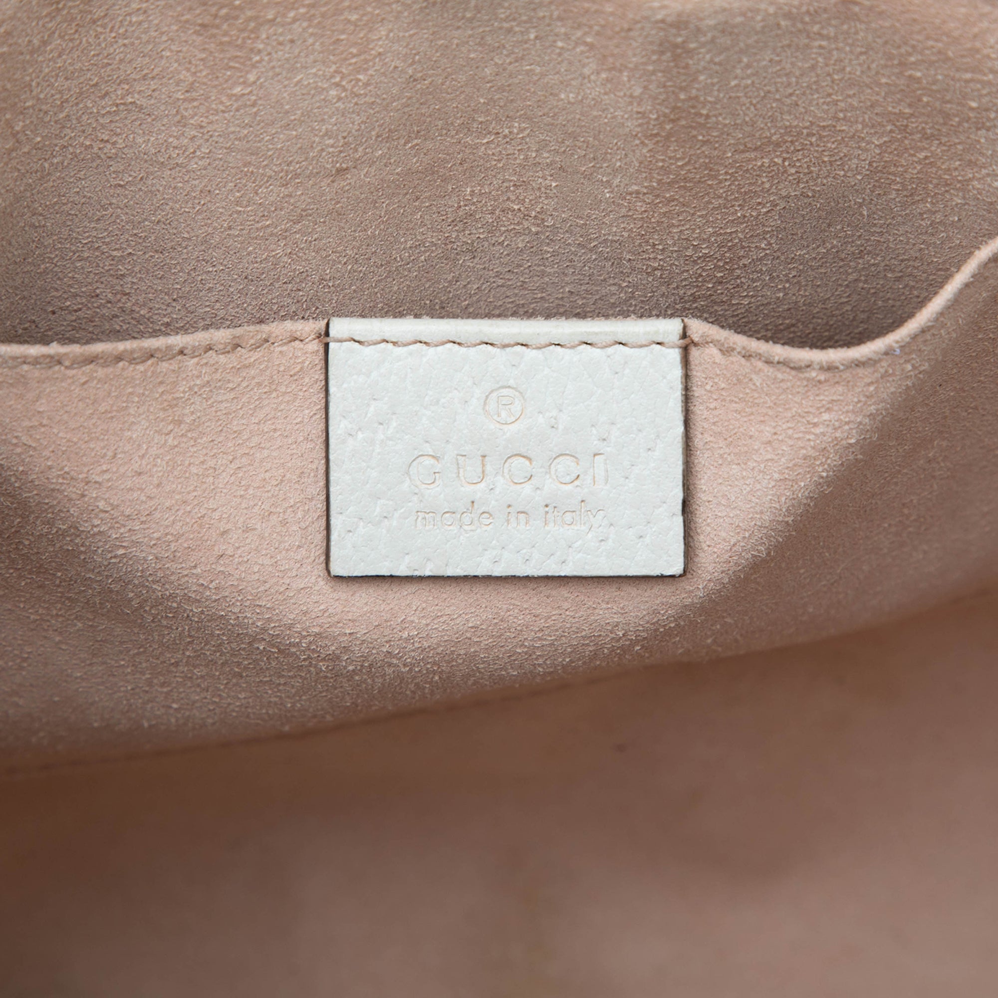 Small Leather Ophidia Satchel