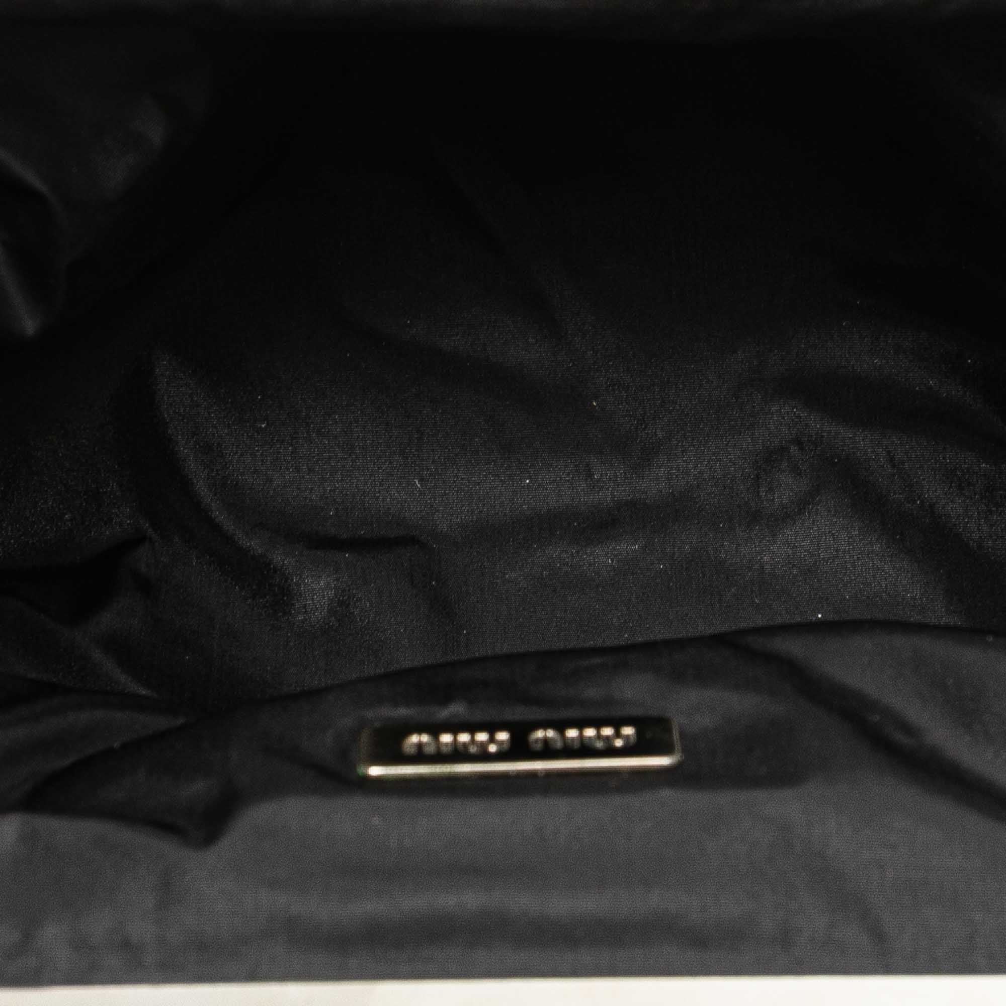 Satin Clasp Clutch on Strap