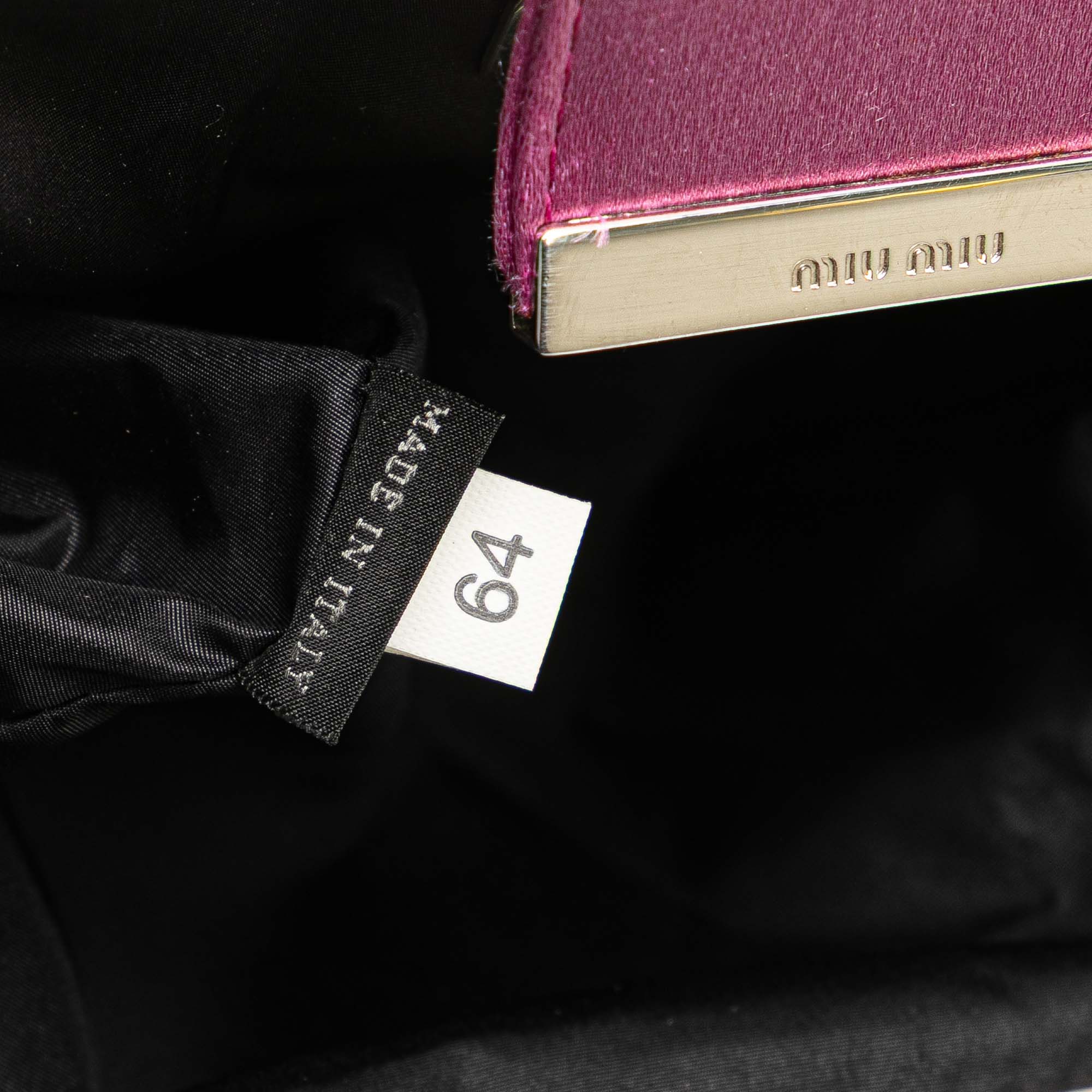 Satin Clasp Clutch on Strap