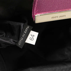 Satin Clasp Clutch on Strap