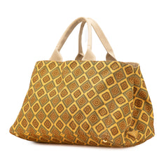 Large Canvas Printed Canapa Satchel