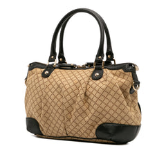Diamante Canvas Sukey Satchel