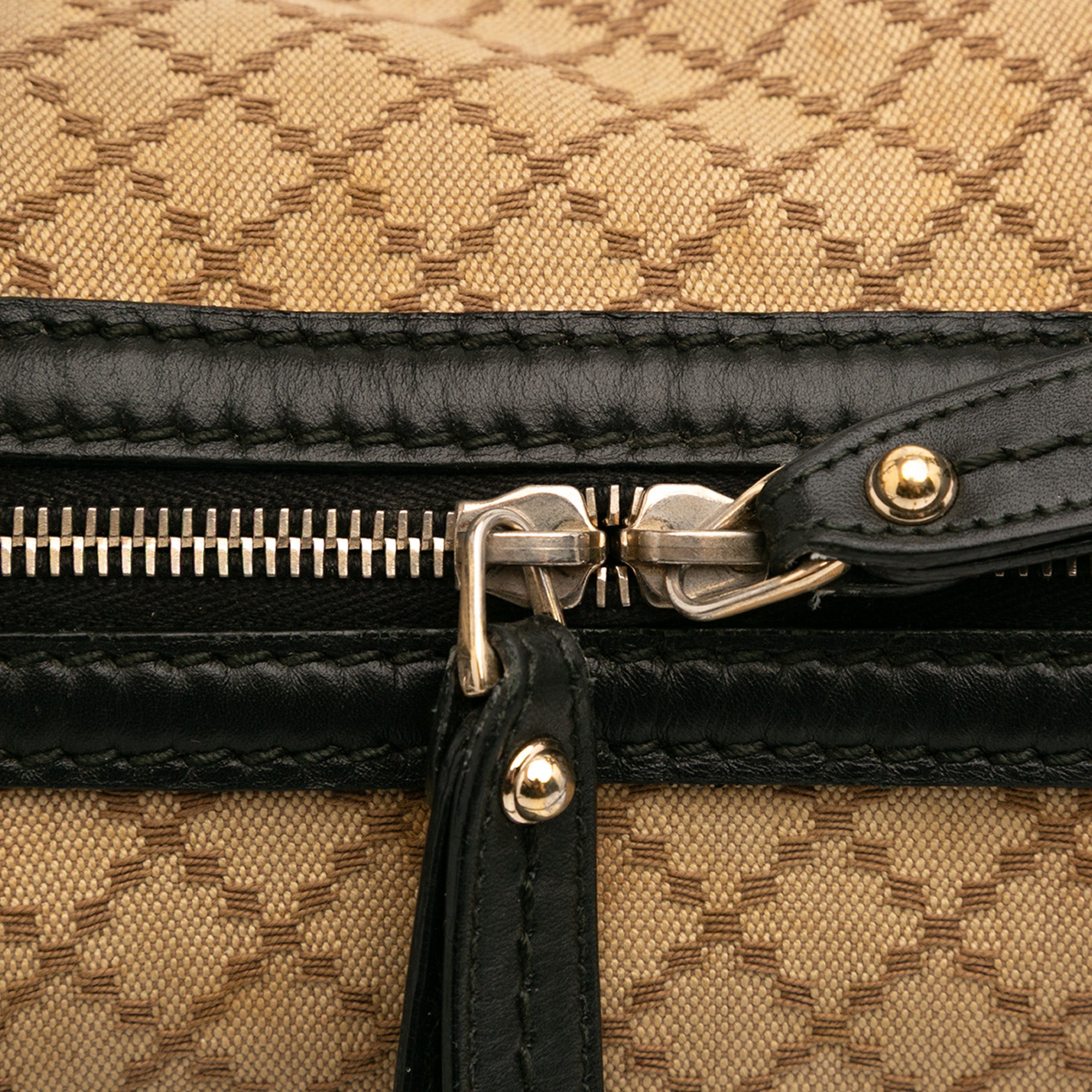 Diamante Canvas Sukey Satchel