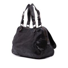 Calfskin Gaucho Double Saddle Shoulder Bag