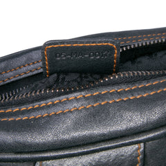 Calfskin Gaucho Double Saddle Shoulder Bag