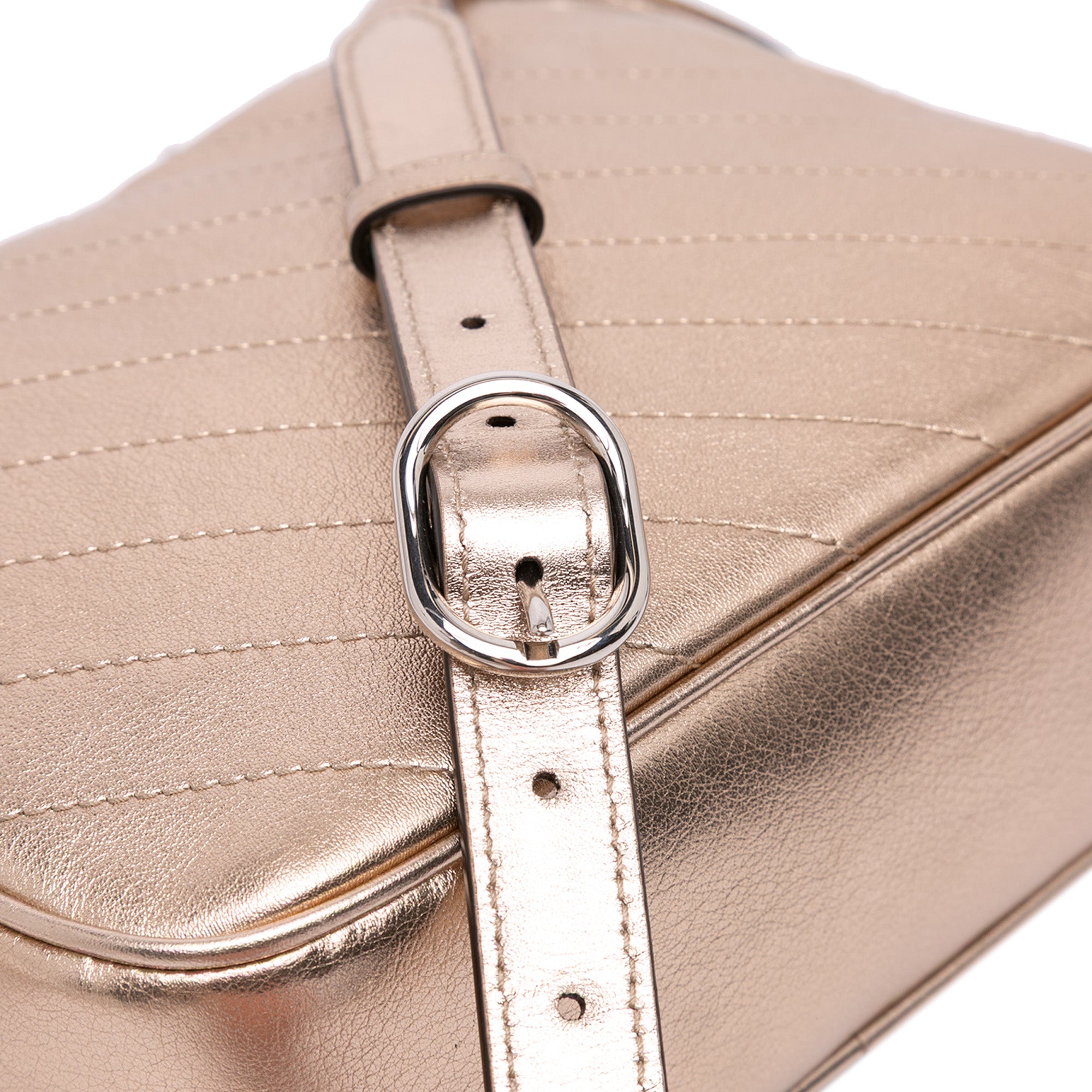 Small Metallic Calfskin Blondie Crossbody