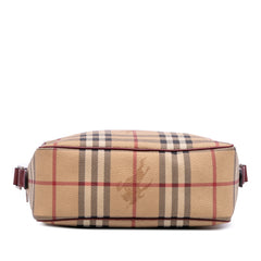 Haymarket Check Coated Canvas Crossbody