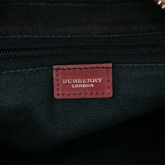 Haymarket Check Coated Canvas Crossbody