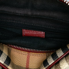 Haymarket Check Coated Canvas Crossbody
