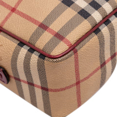 Haymarket Check Coated Canvas Crossbody