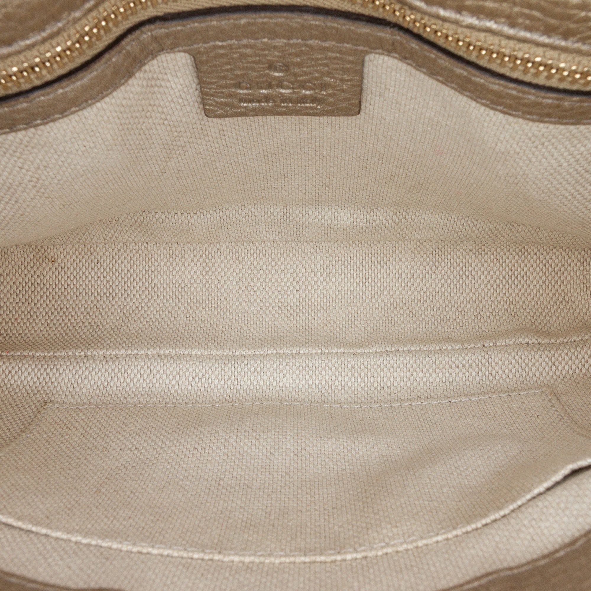 Medium Metallic Leather Soho Chain Flap Crossbody