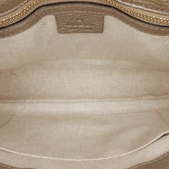 Medium Metallic Leather Soho Chain Flap Crossbody