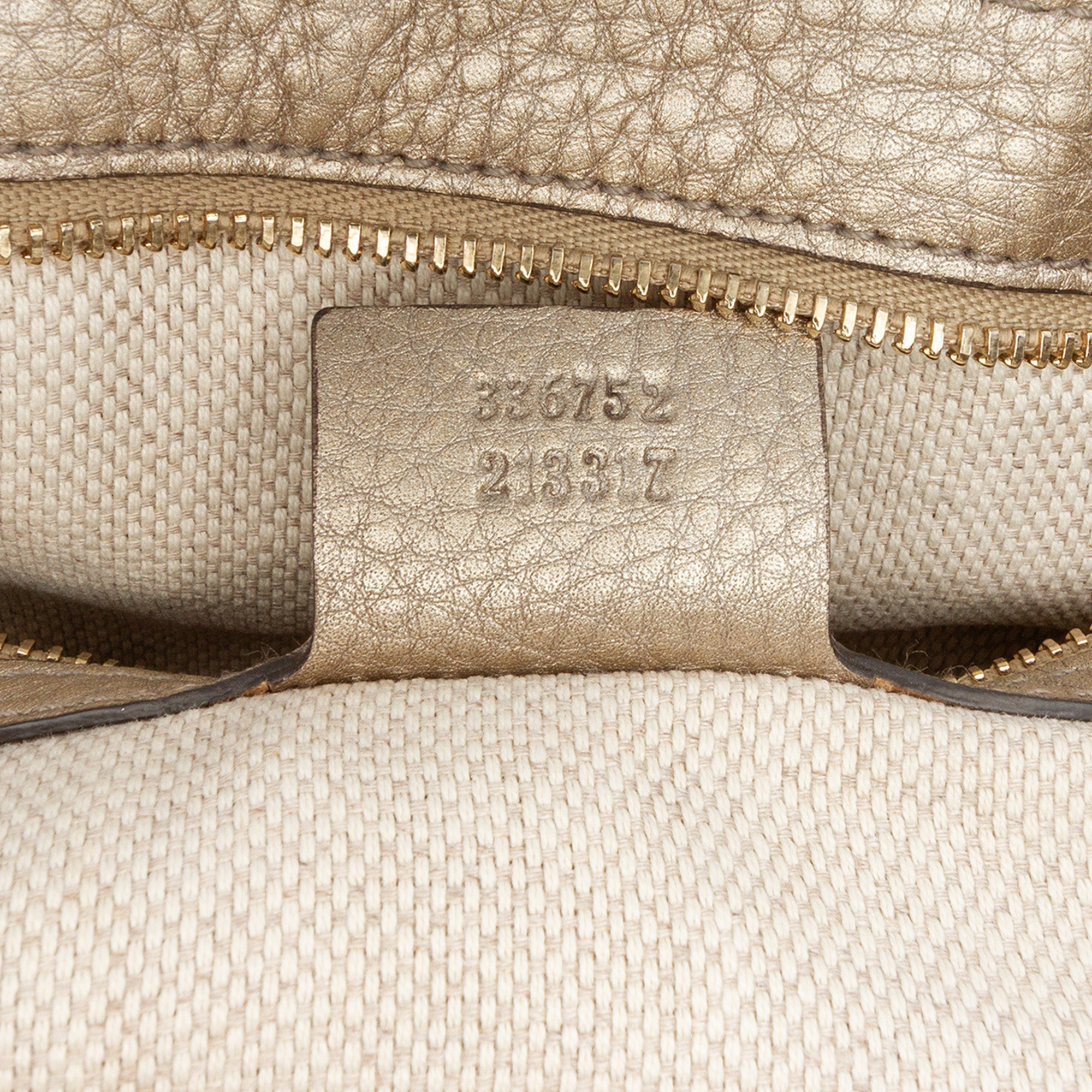 Medium Metallic Leather Soho Chain Flap Crossbody