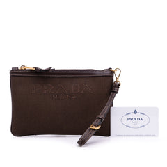 Canvas Canapa Logo Pouch
