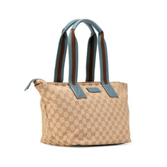 GG Canvas Web Tote