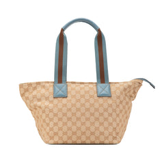 GG Canvas Web Tote