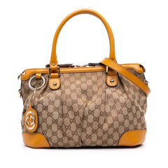 GG Canvas Sukey Satchel