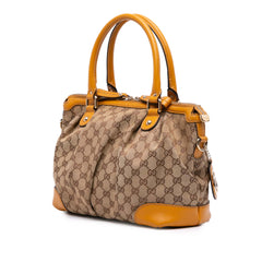 GG Canvas Sukey Satchel