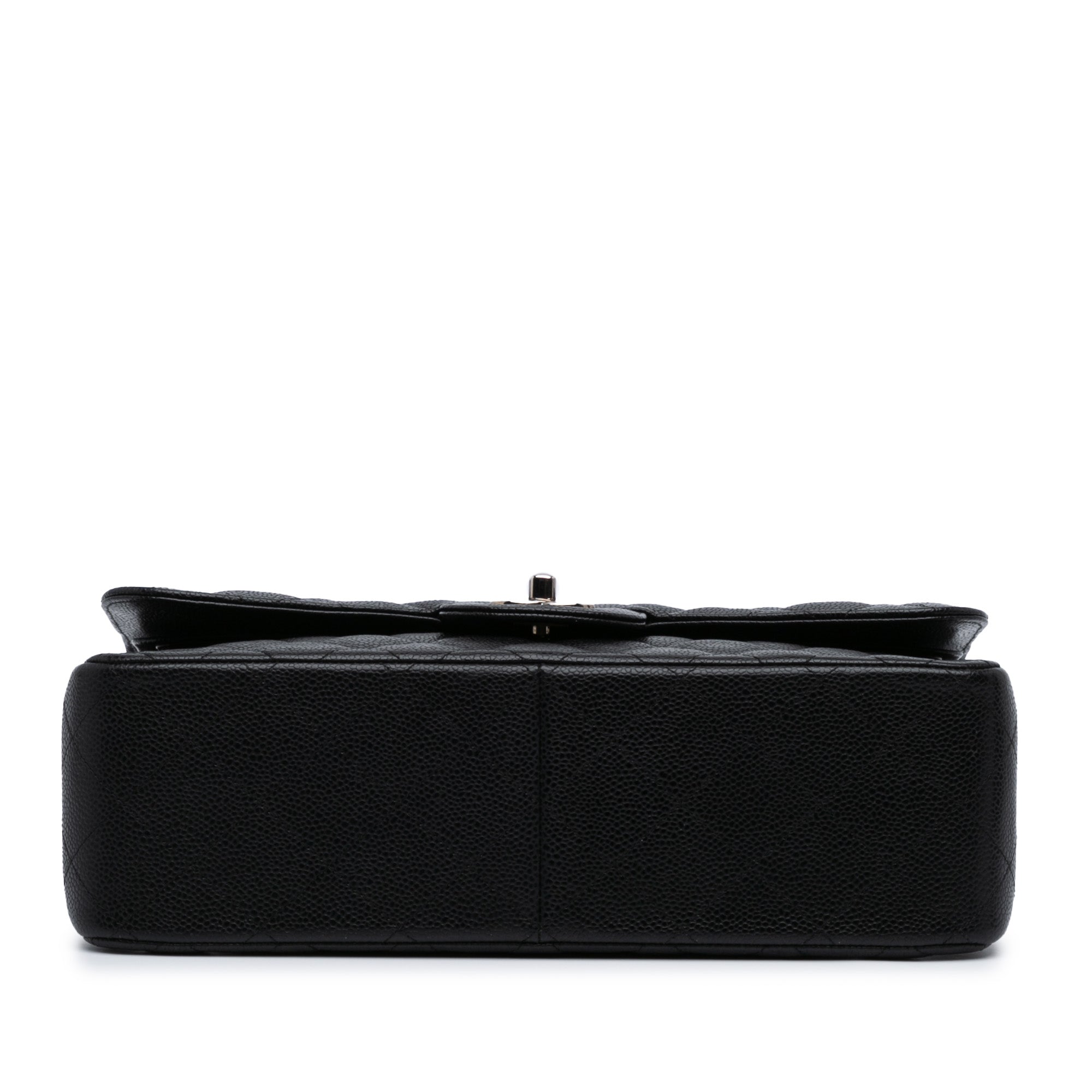 Jumbo Classic Caviar Double Flap