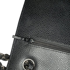 Jumbo Classic Caviar Double Flap
