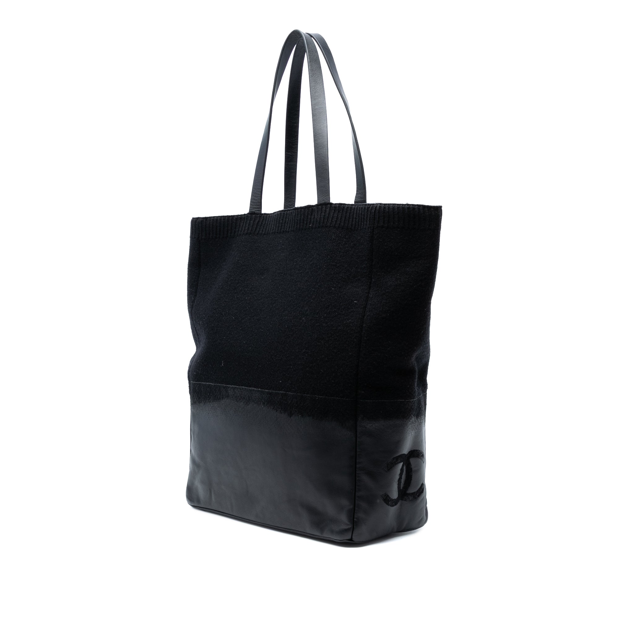CC Wool and Leather Tote