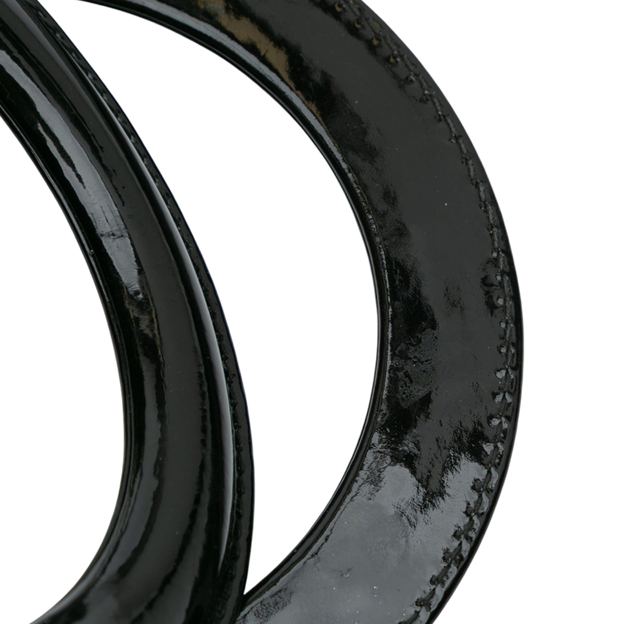 Medium Patent Cannage Lady Dior