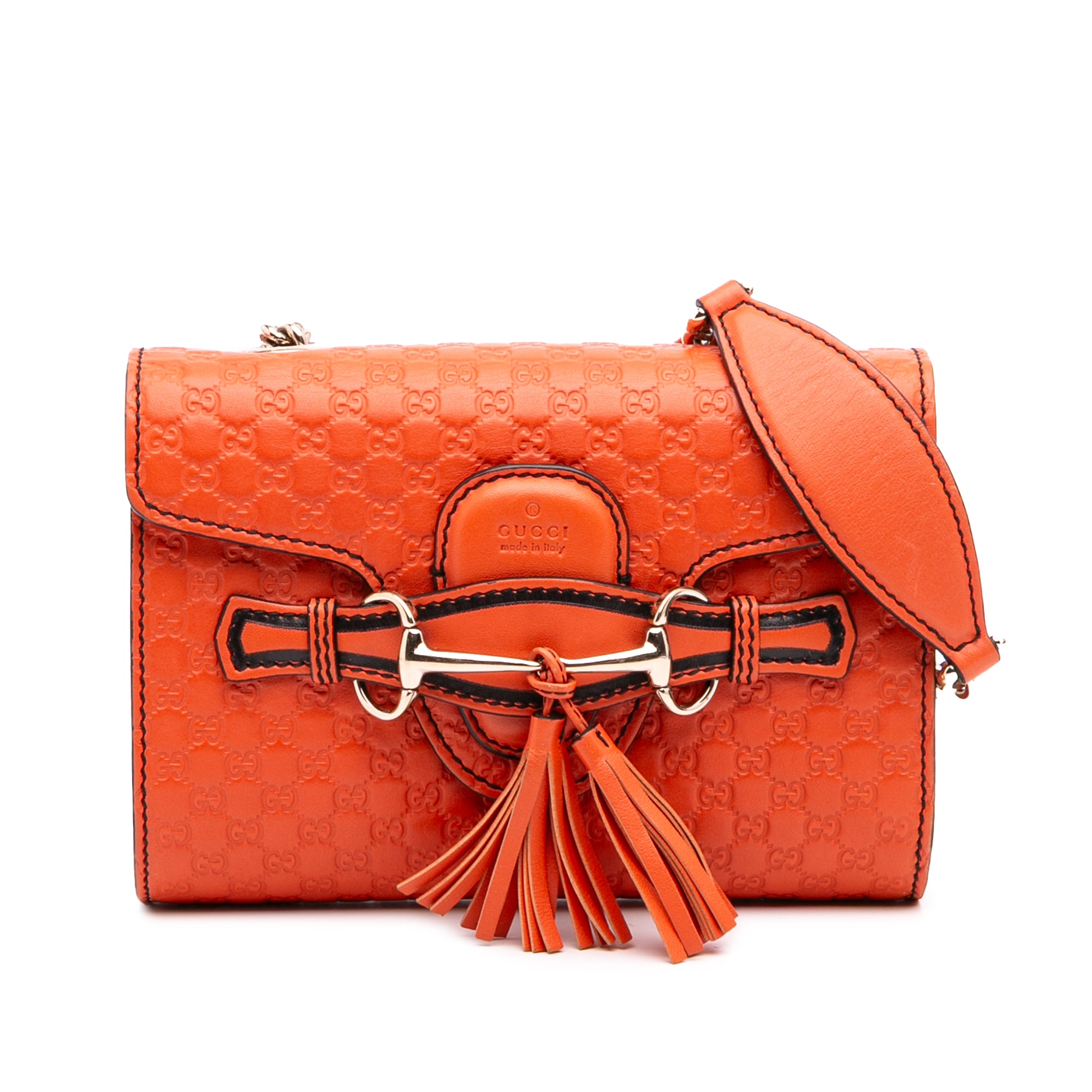 Mini Microguccissima Emily Crossbody