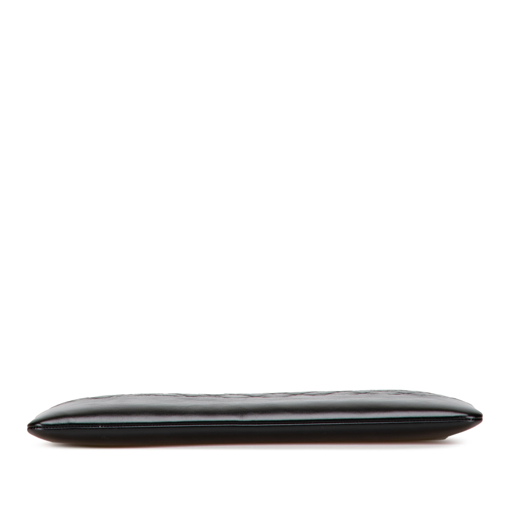 Large Aged Calfskin Gabrielle O Case Clutch