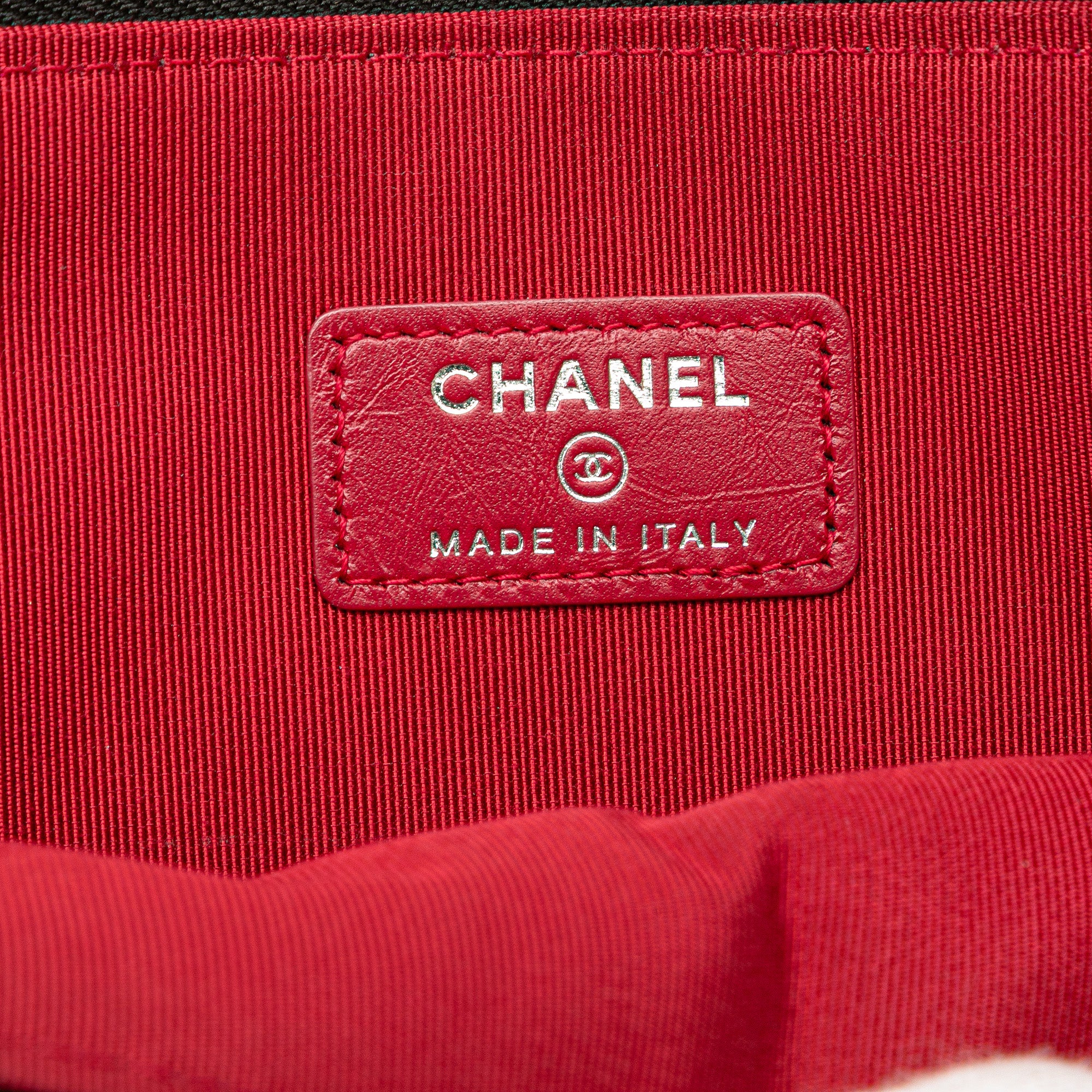 Large Aged Calfskin Gabrielle O Case Clutch