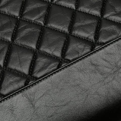 Large Aged Calfskin Gabrielle O Case Clutch